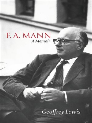 cover image of F.A. Mann